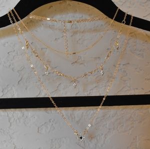 Star necklace set